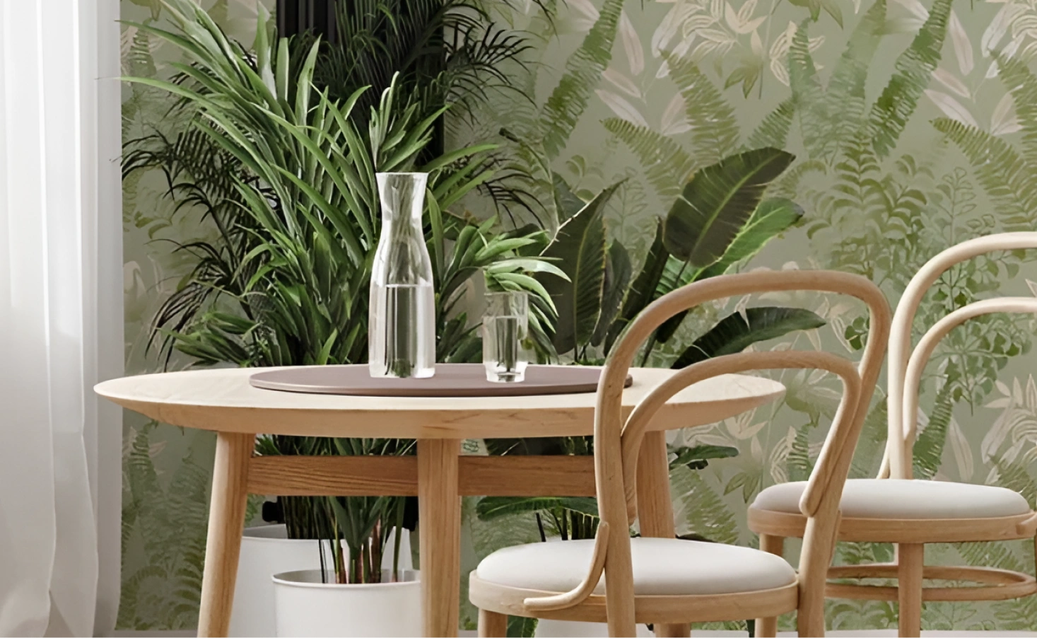 Tropical Intregue Collection at Dining Room